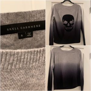 Skull Cashmere Ombré Sweater